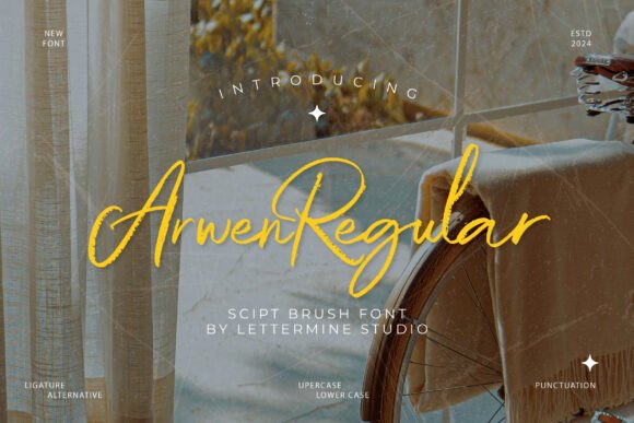 Arwen: The Brush Script Font for Dynamic Branding