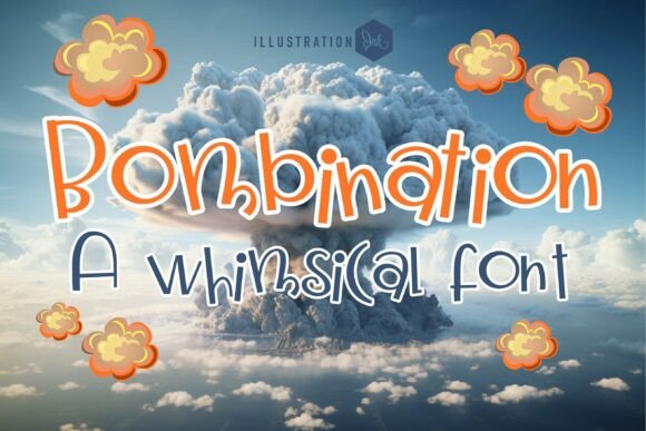 Bombination: Crafting Whimsical Brand Identity with a Bouncy Baseline