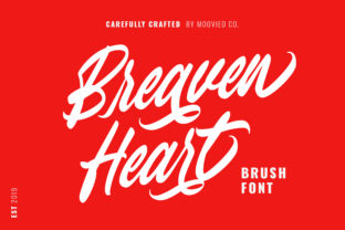 Bravenheart: The Bold Handwritten Font for Authentic Design