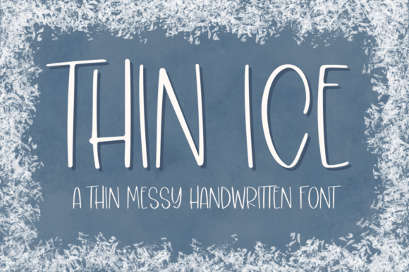 Discovering the Thin Ice Font for Modern Design