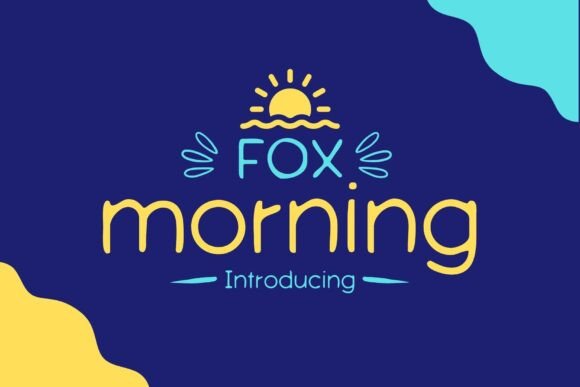 Fox Morning: A Playful Handwritten Font for Creative Designs