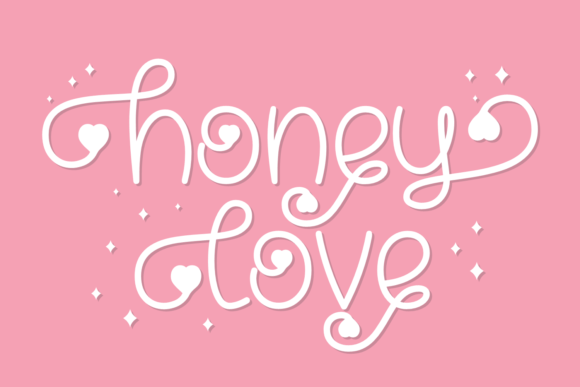 Honey Love: Crafting Sweetness in Modern Typography