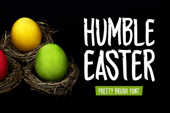 Humble Easter: The Handwritten Brush Font for Modern Design