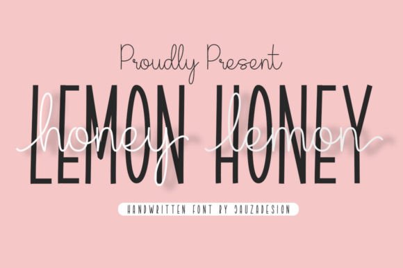 Lemon Honey: A Sweet Handwritten Font for Modern Design