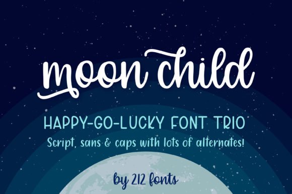 Moon Child Font: A Joyful Handwritten Design System