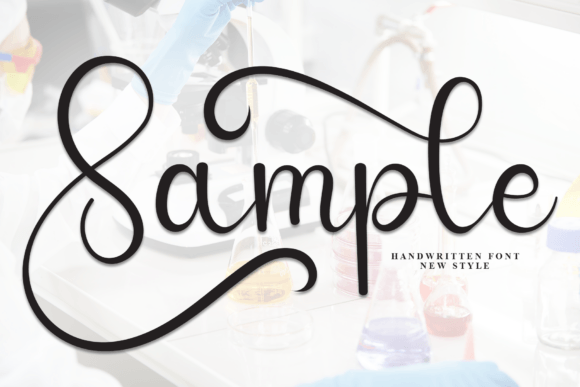 Sample: A Charming Handwritten Font for Joyful Design