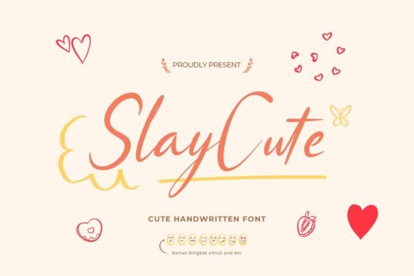 Slaycute: The Handwritten Font for Modern Design