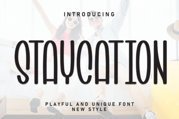 Staycation: The Handwritten Font for Authentic Design